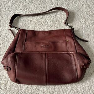 American Leather Co. Austin Shoulder Bag in Brandy